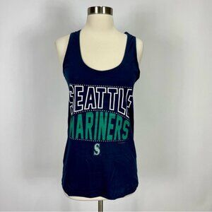 Seattle Mariners tank top in navy blue